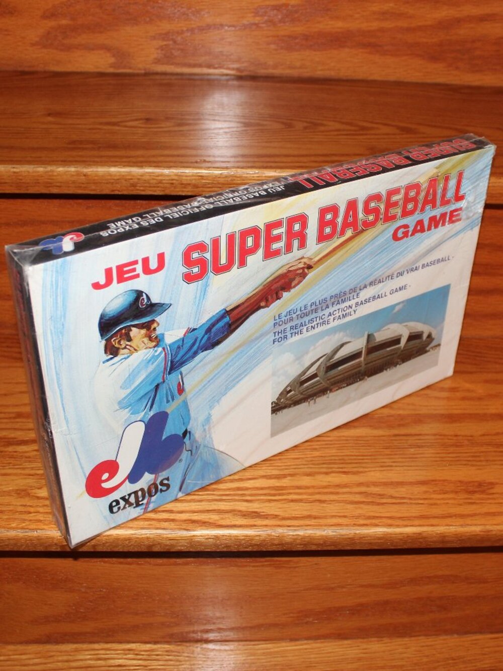 3/$188❤️sealed 1979 vintage Montreal Expos Jeu Super Baseball Game Board Game